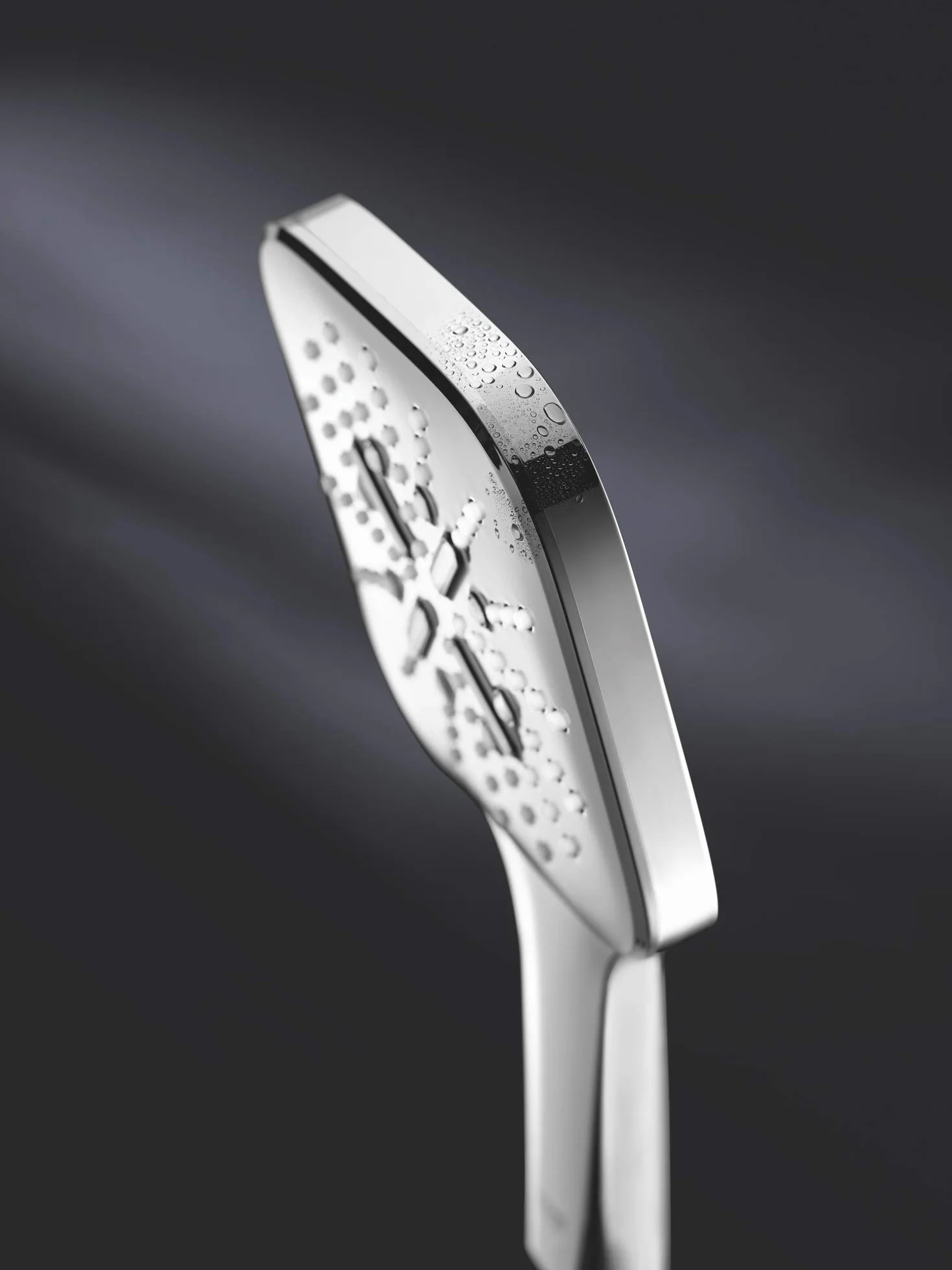 GROHE Rainshower 130 SmartActive Cube słuchawka prysznicowa 3 rodzaje strumienia, chrom, 26582000