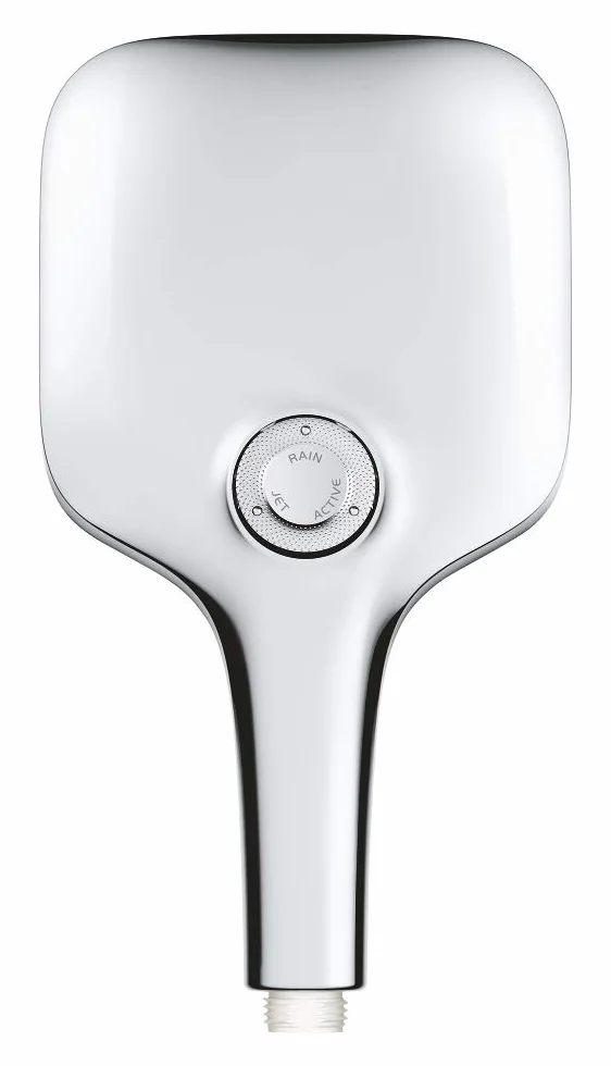 GROHE Rainshower 130 SmartActive Cube słuchawka prysznicowa 3 rodzaje strumienia, chrom, 26582000