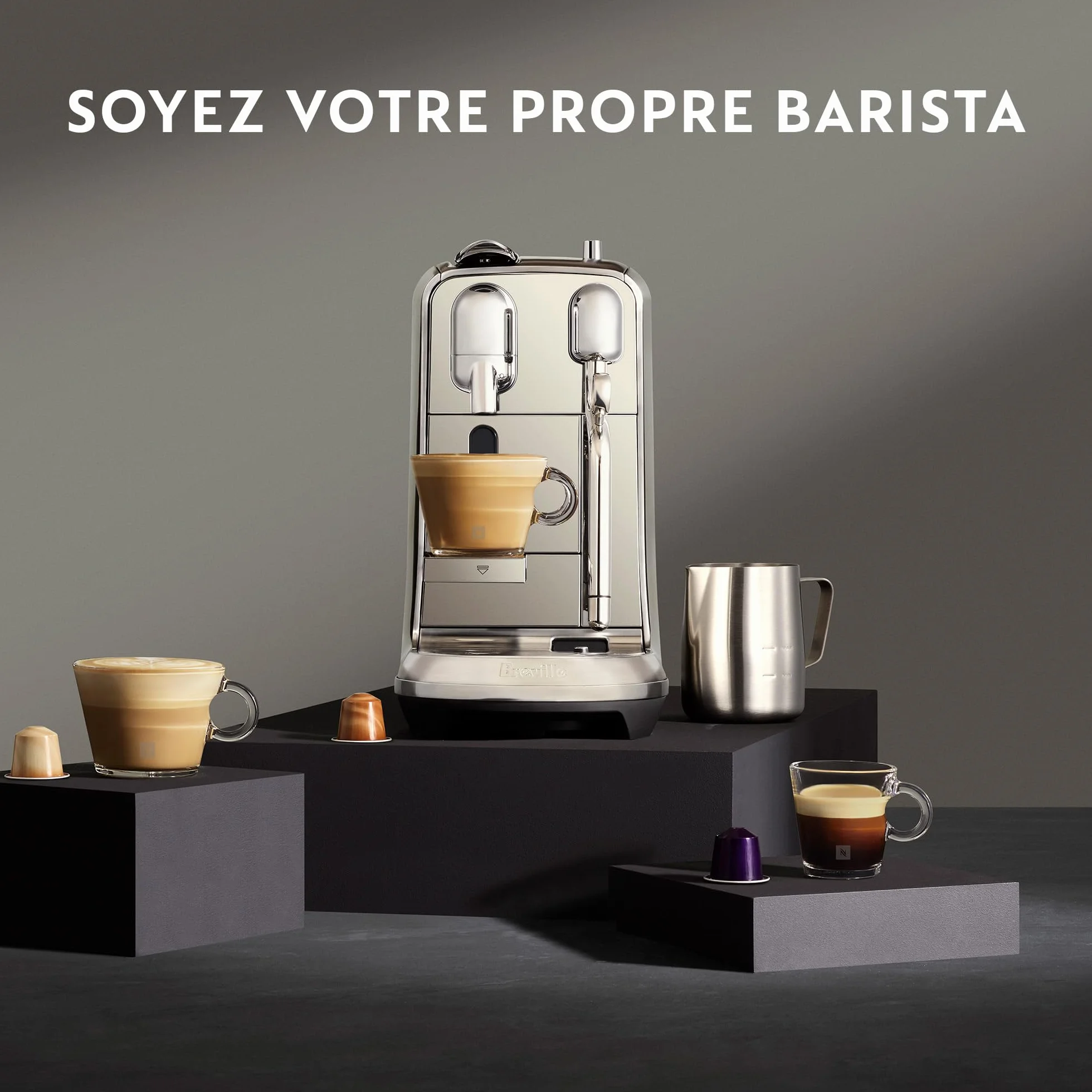 Sage Appliances Nespresso Creatista Plus Ekspres do kawy Czarny SNE800BTR
