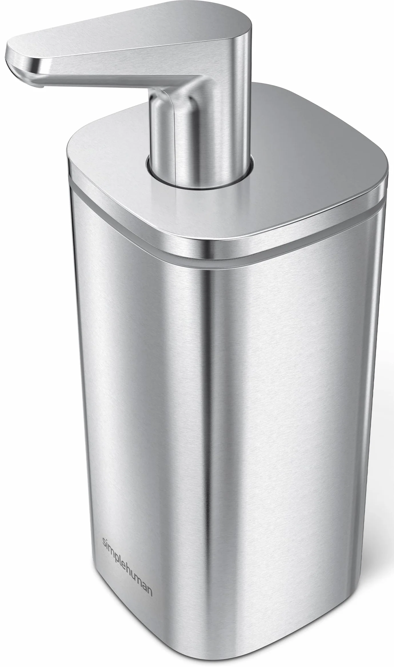 Simplehuman KT1183 dozownik mydła ze szczotkowanej stali nierdzewnej 295 ml srebrny