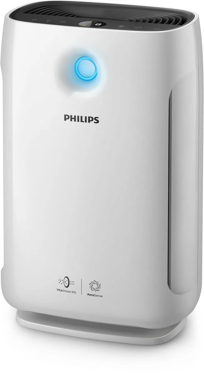Philips Seria 2000i Oczyszczacz Powietrza - Aplikacja do Sterowania, Usuwa Zarazki, Pył i Alergeny w Pomieszczeniach do 79m², 5 Prędkości, Tryb Snu(AC2889/10)