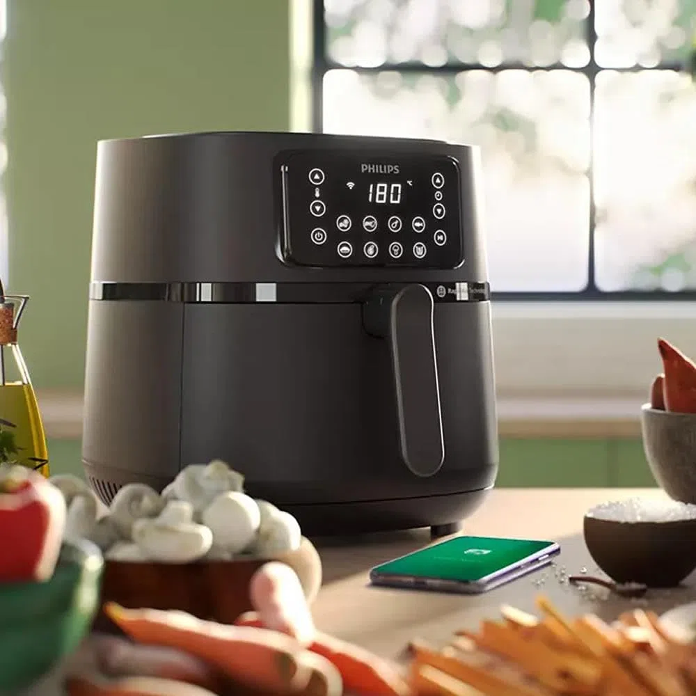 Philips HD9285/96 XXL Airfryer Fryer Zdalne złącze 1,4 kg, pojemność 7,2 l (z prezentem akcesoriów)