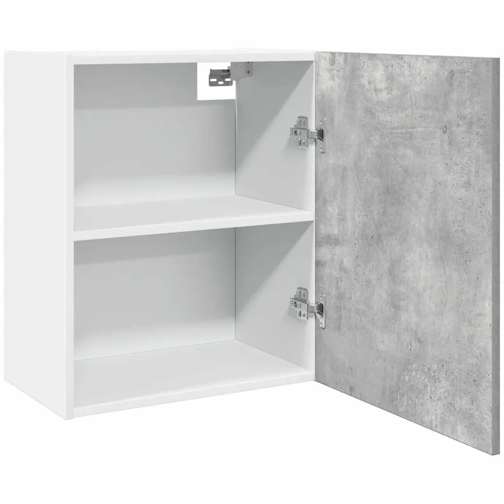 vidaXL Szafka wisząca Lyon szarość betonu 50x31x60 cm płyta wiórowa