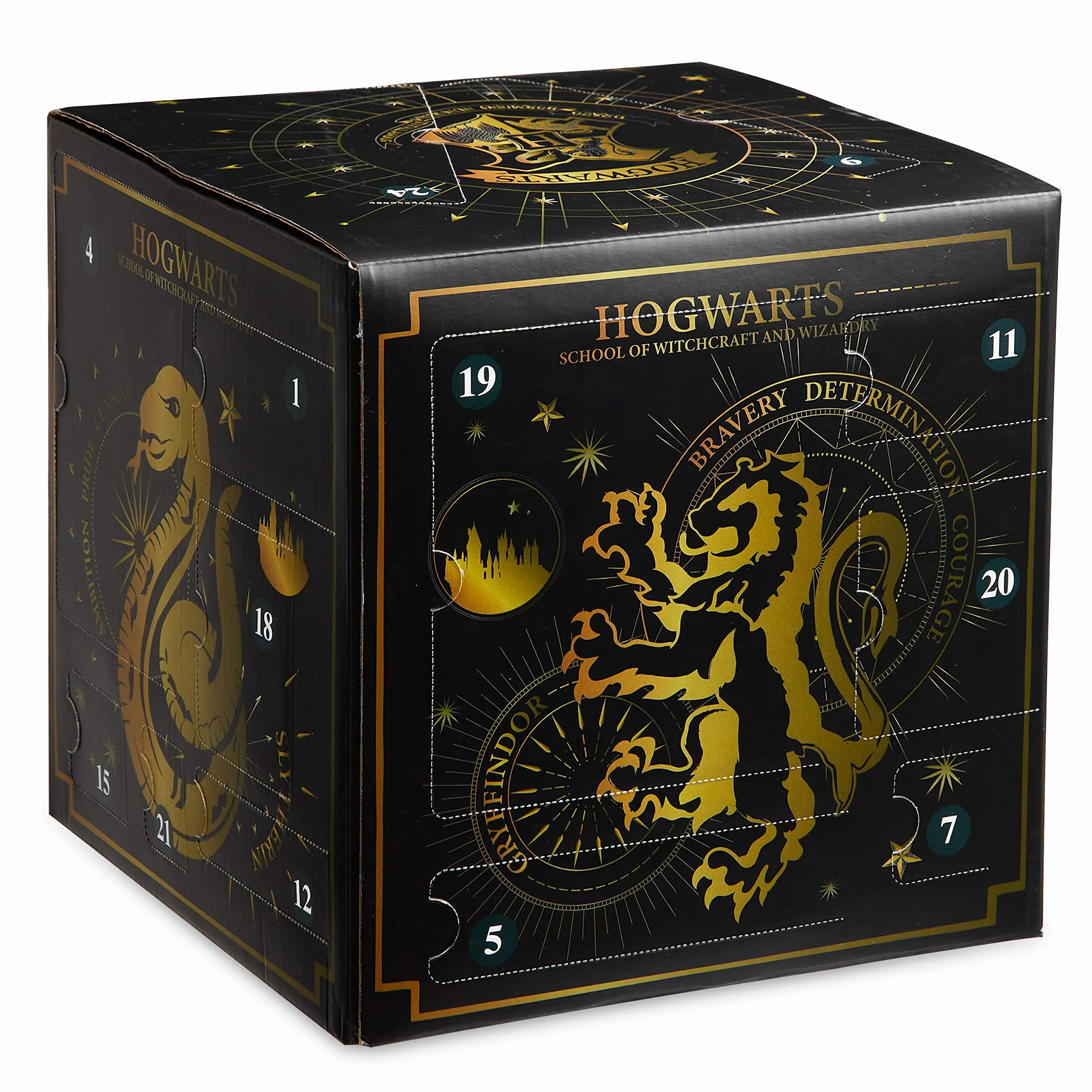 Harry Potter Kalendarz adwentowy 2021 dla dzieci, kształt kostki, 24 niespodzianki, biżuteria, prezenty do kalendarza adwentowego
